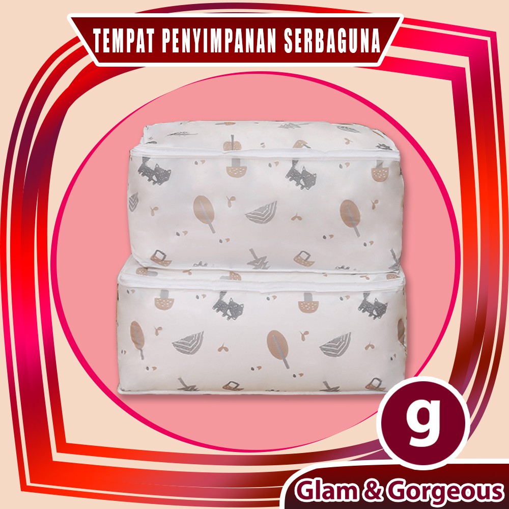 Tempat Penyimpanan Serbaguna Pakaian Selimut Storage Bag - TP011