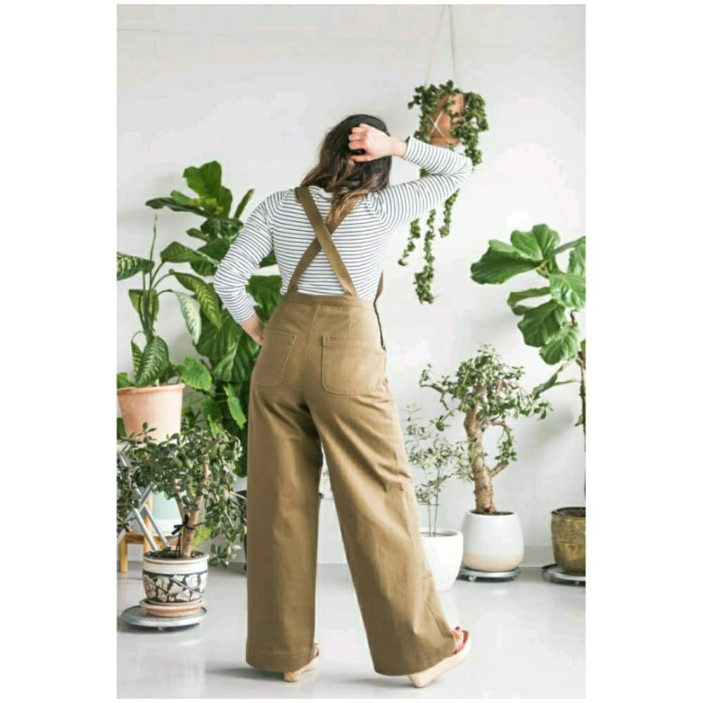 Kenny overall / jumpsuit wanita / jumpsuit american drill