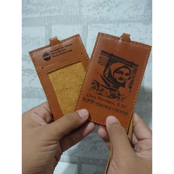 

Id card Asli kulit