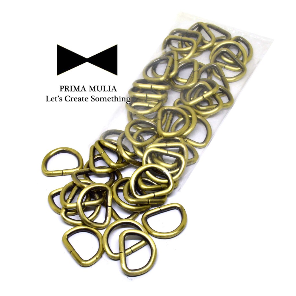 

RING D TAS TEBAL 4 MM PER 1 PCS UKURAN 2.5 CM ANTIKGOLD RDT 25 ATG