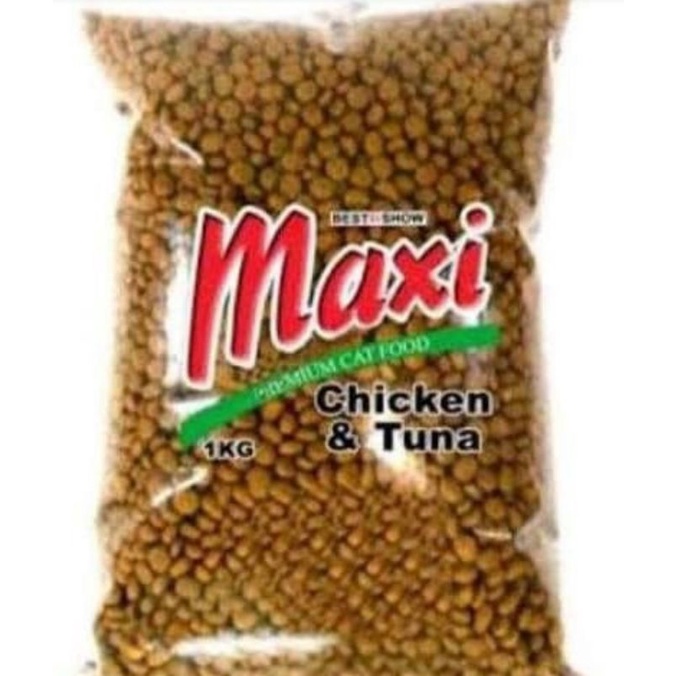 Maxi makanan kucing 1kg