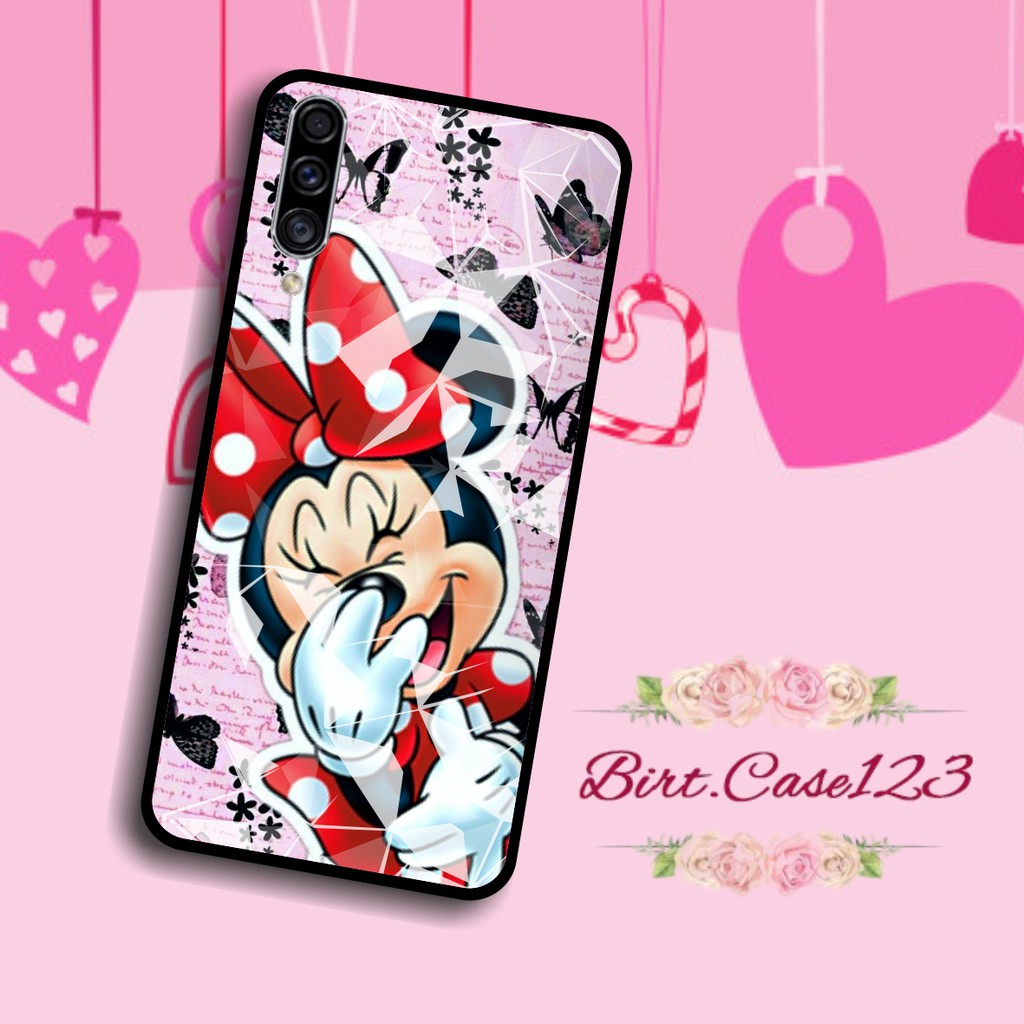 softcase diamond gambar MINNIE MOUSE Oppo A3s A1k A5 A9 2020 A7 F9 A5s A31 A52 A92 A37 A53 A83 BC616