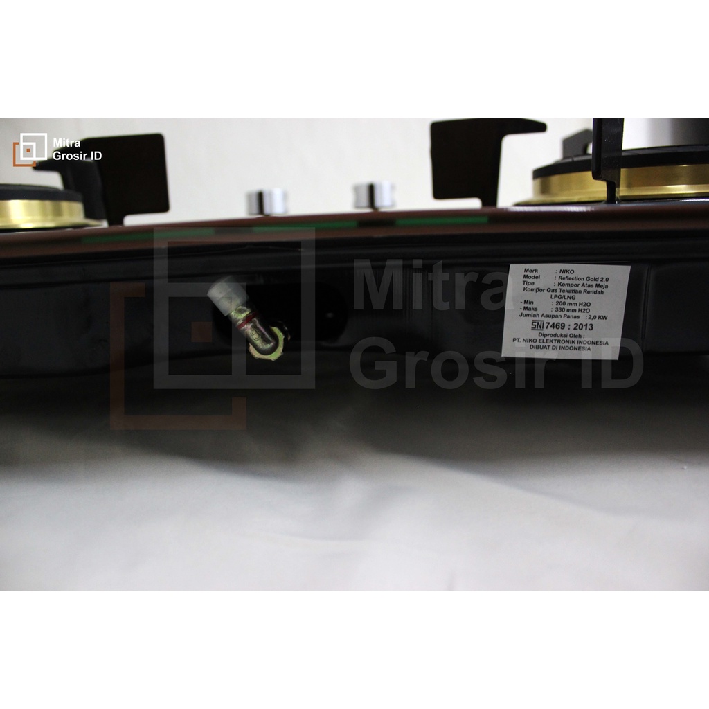 NIKO REFLECTION GOLD 2.0 KOMPOR GAS TANAM 2 TUNGKU , GARANSI RESMI