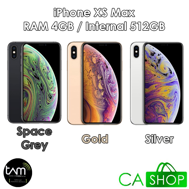 Apple Iphone Xs Max 512gb 4 512 Space Grey Gold Silver