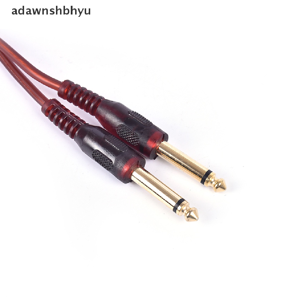 Kabel Audio Mixer Dual Rca Male To Dual Rca Male 6.35mm 1 / 4 Inch Panjang 1.5m