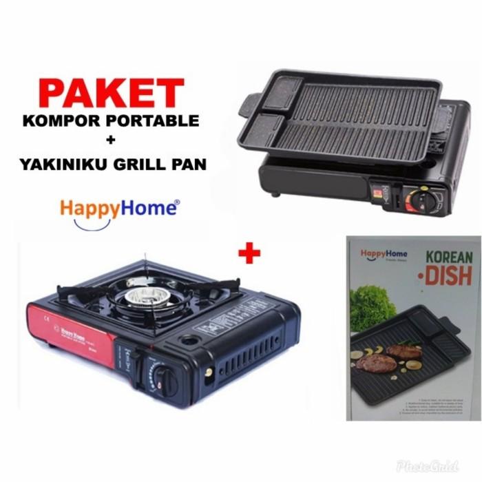 Griller Paket Kompor Portable Bbq Yakiniku Grill Pan