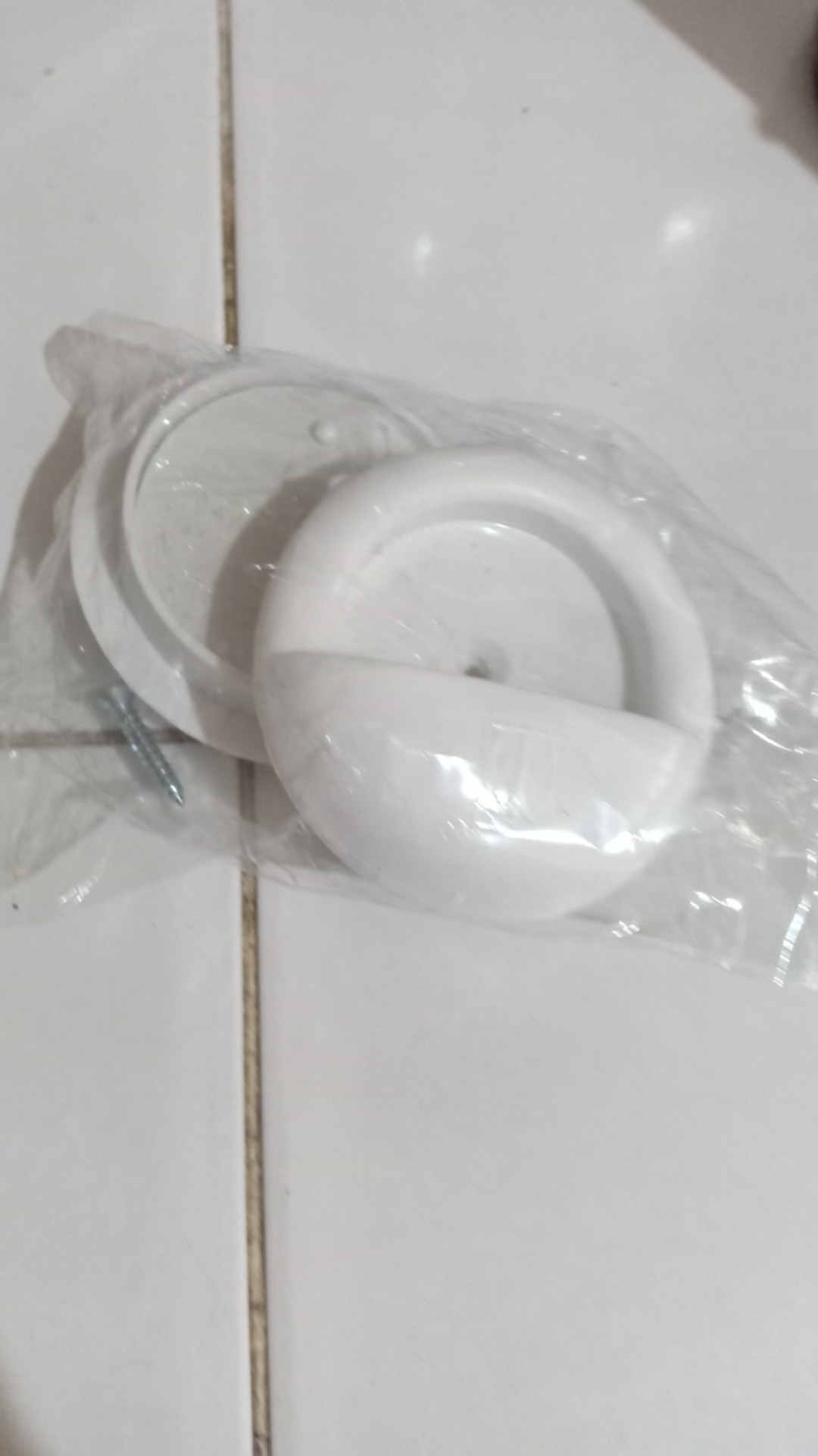 Tarikan Pintu Pvc Putih Tarikan Pintu Plastik Putih Tutup Lubang Kunci Pintu Pvc Putih