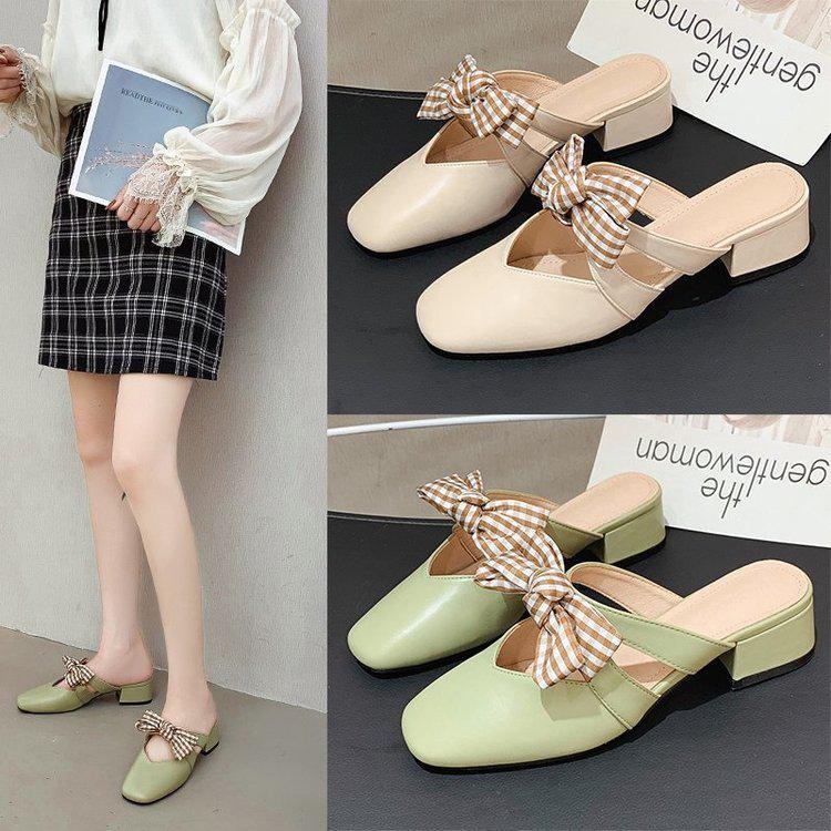 Free BOX Sandal Wanita Wedges Korean Style Elegant Sandal Cewek Hak Tinggi Model Kekinian Sandal Perempuan Fashionable NS7724