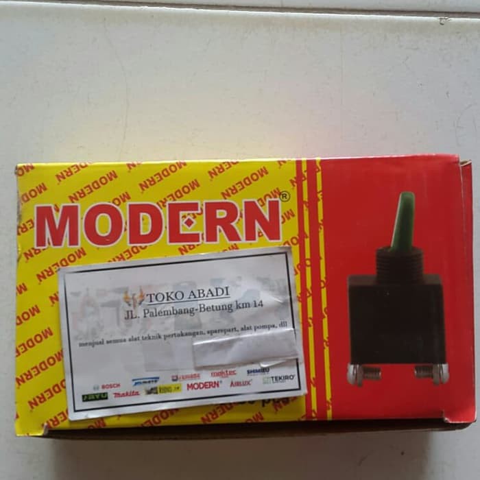 switch / saklar trimmer / gerinda modern  saklar / switch universal merk modern