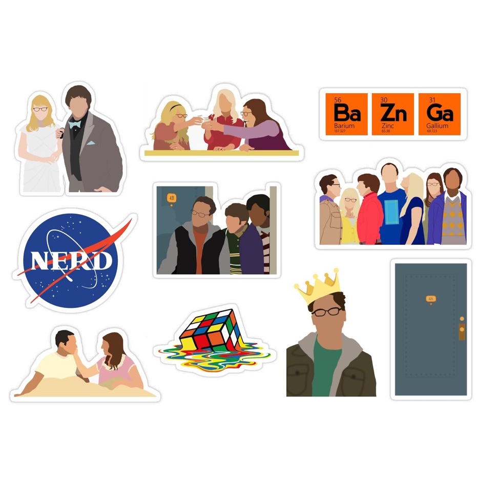 

Sticker The Big Bang Theory