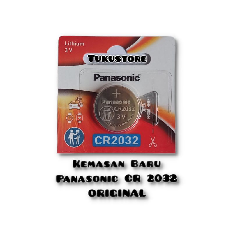 Baterai Remote Kunci Motor Honda VARIO 150 Original Panasonic-Panasonic CR 2032