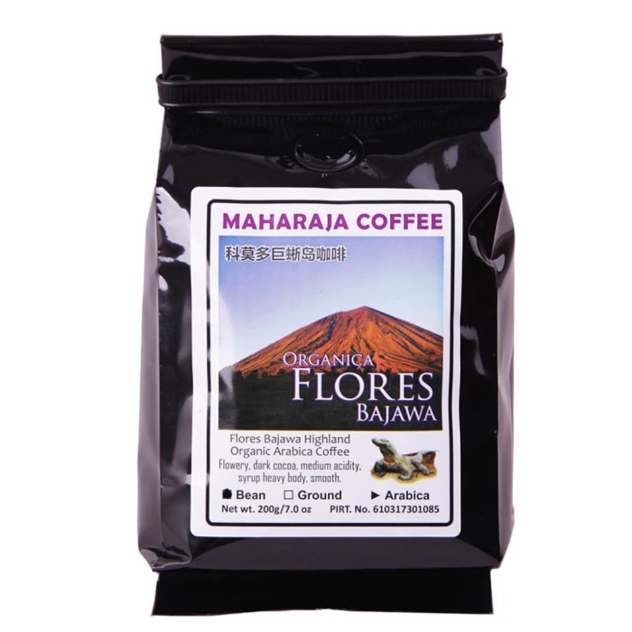 

H2J0U2J1U Fresh Roast Kopi Flores Bajawa Organica 200G Arabika Sangrai Maharaja - Bubuk-Ground