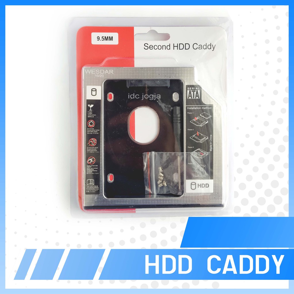 HDD CADDY 12,7 &amp; 9,5 mm