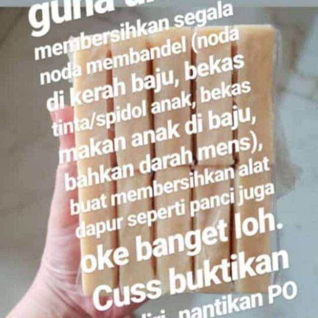 Sabun coklat PREMIUM cuci ajaib/sabun mahkota bintang/ fenomenal batang coklat penghilang noda isi 8 premium