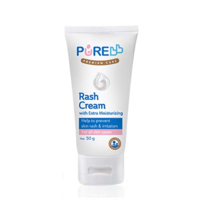 Pure BB baby rash cream with extra moisturizing 50gr untuk ruam popok / rash cream / cream ruam / pure bb / pure bb rash cream / pure bb cream ruam / ruam popok / ruam bayi / ruam kulit bayi