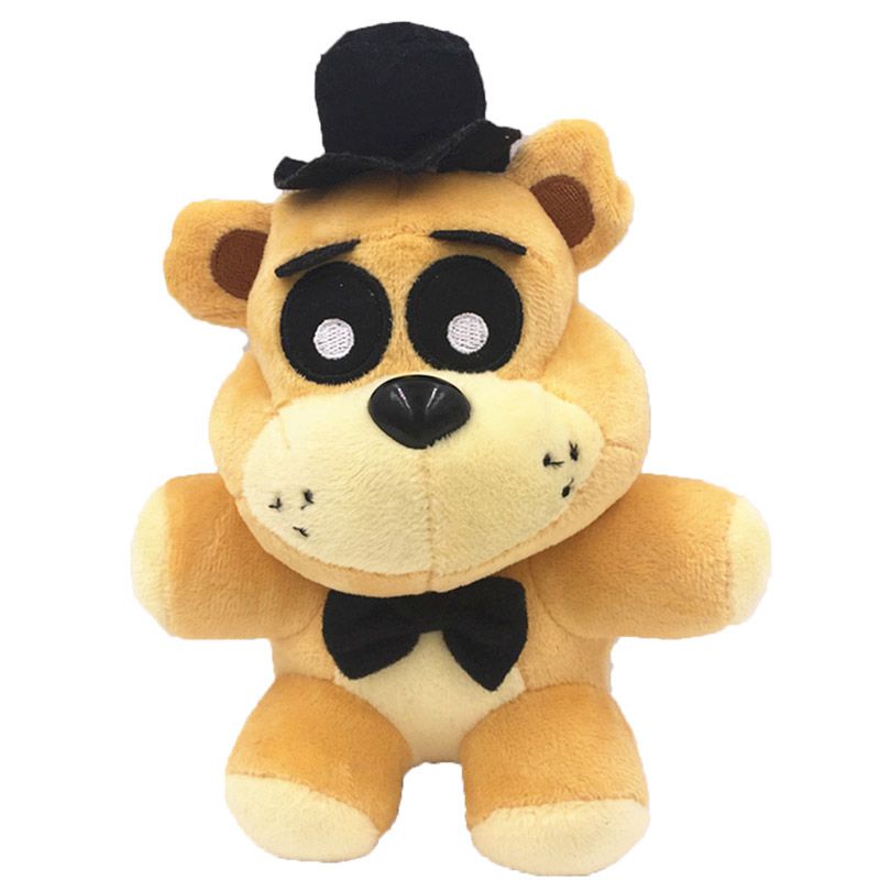 【Spot goods】25cm FNAF Five Nights At Freddy's Plush Toy Stuffed Animal Chica Bonny Foxy Fans Gift