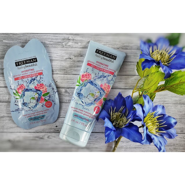 ★ BB ★ FREEMAN Feeling Beautiful Hydrating Glacier Water and Pink Peony Gel Cream Mask