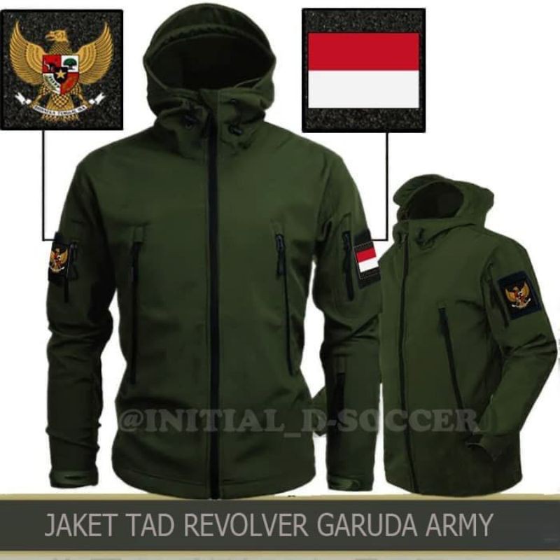 ( BONUS LOGO EMBLEM ) Jaket Tactical TAD Pria  - Jaket TAD Tactical Pria - Jaket Bravo TAD - Jaket T