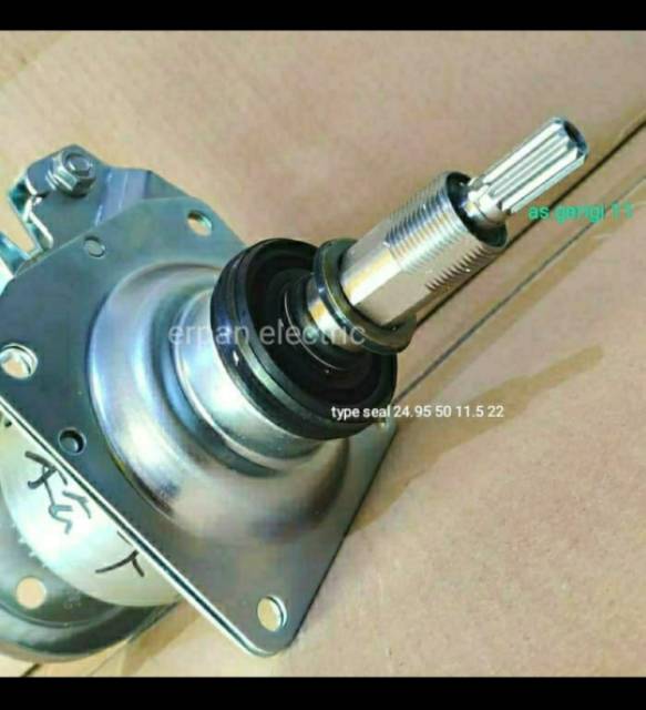 GEAR BOX MESIN CUCI TOP LOADING PANASONIC LEHER PANJANG