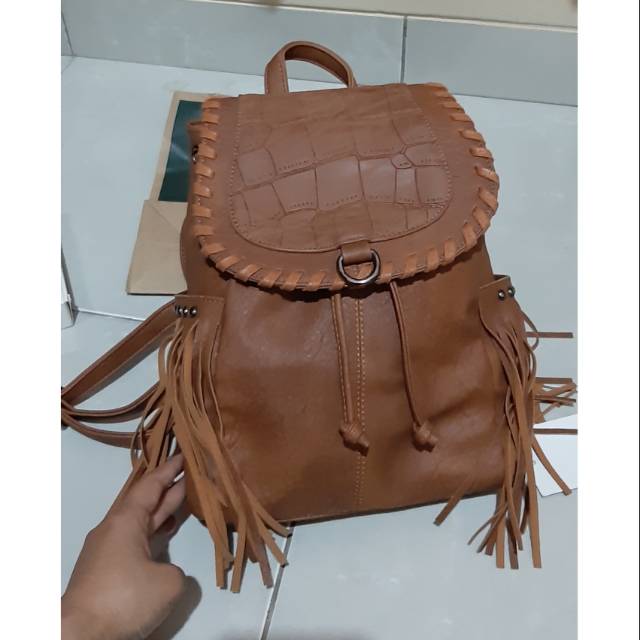 Tas ransel donatello preloved tas kulit