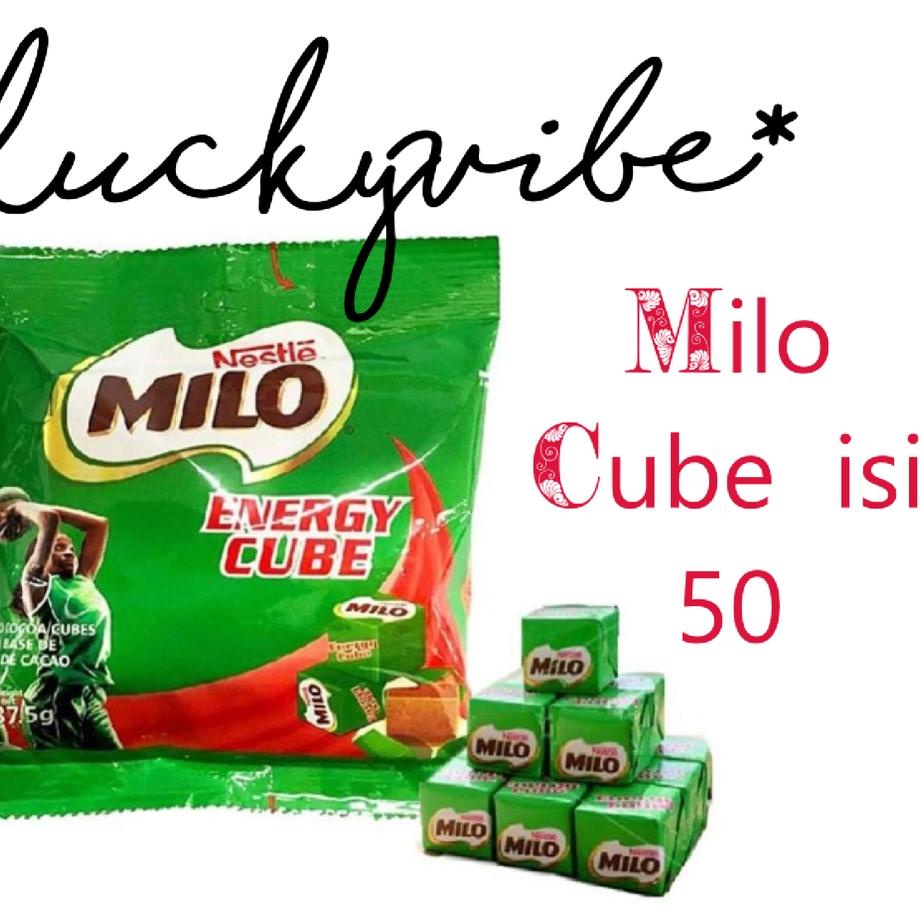 

MILO CUBE ISI 50/ MILO CUBE ENERGY 50pcs exp May 2023 ✔