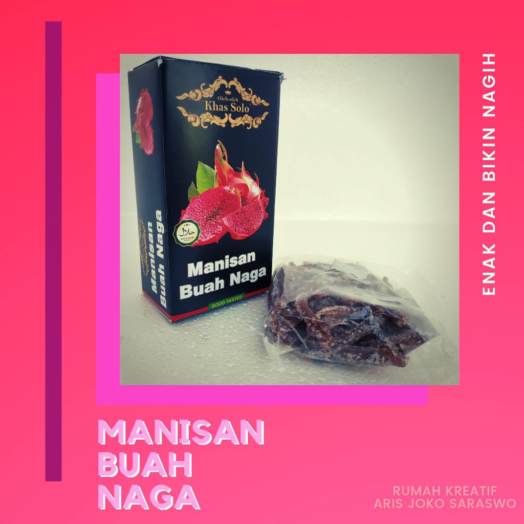 

Manisan Buah Naga Khas Solo Cemilan Buah Sehat Khas Solo