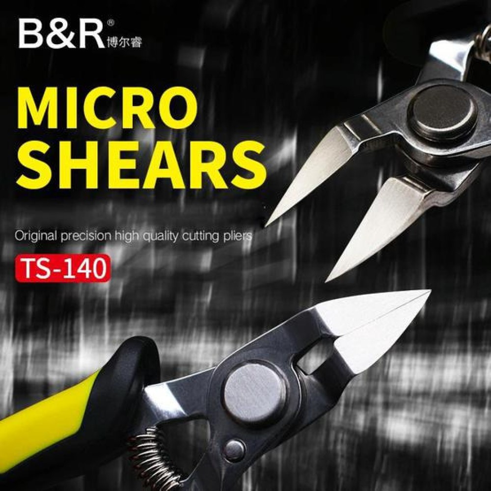 TANG POTONG B&amp;R TS-140 MICRO SHEARS ORIGINAL