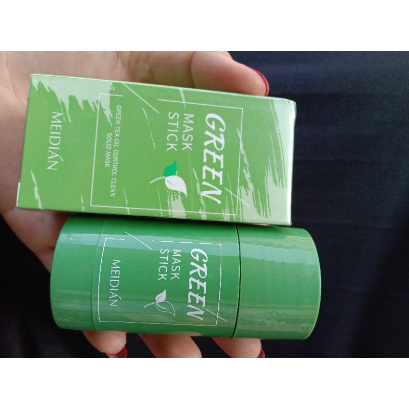 GREEN MASK STIK MEDIAN/ GREEN TEA MASKER JERAWAT