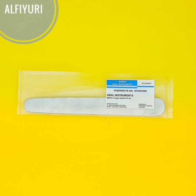 spatel lidah stainless / tongue spatel