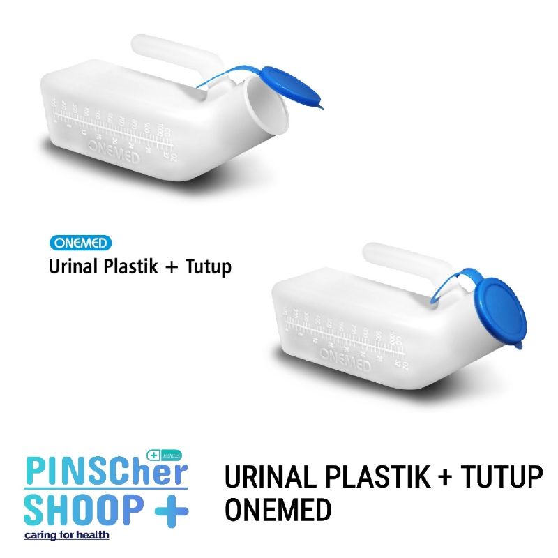 URINAL PLASTIK + TUTUP PISPOT UNTUK TAMPUNG URIN