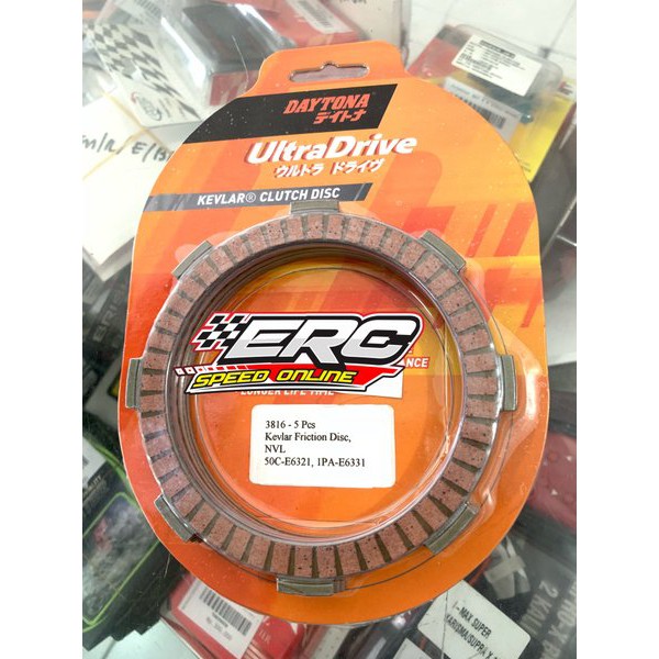 KAMPAS KOPLING DAYTONA KEVLAR VIXION NVL - NEW VIXION LIGHTNING RACING ORIGINAL ORI
