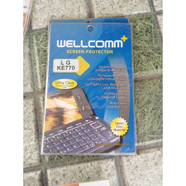 screen guard pelindung layar LG KE770
