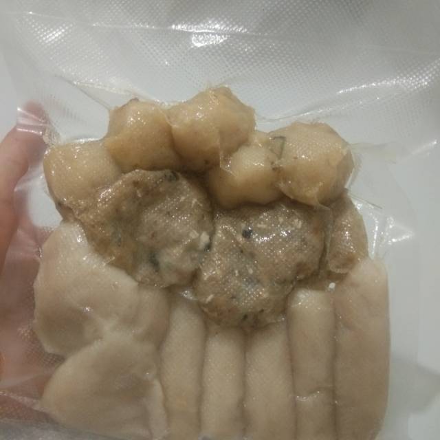 

Paket 20 pcs pempek Kecil Campur