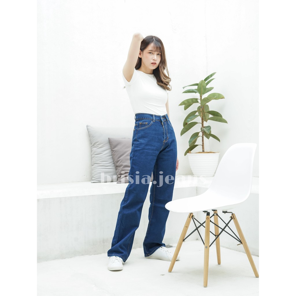 [SIZE 27-33] WENDY Boyfriend Cullote Jeans (Highwaist) - 6 Colours / Boyfriend Loose