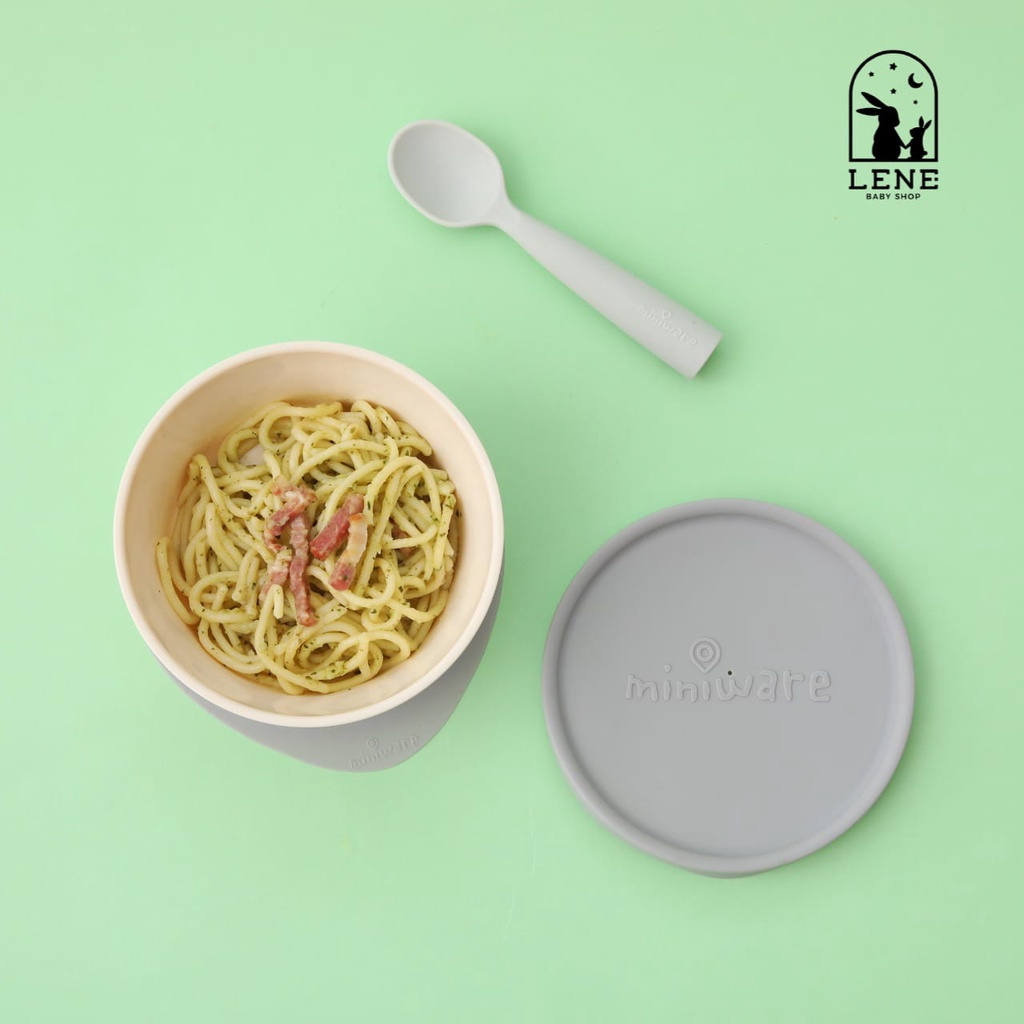 Miniware First Bite Set Tempat Makan Bayi Anak