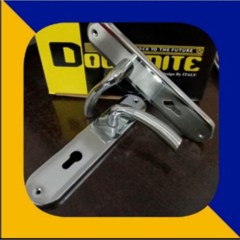 Handle pintu/gagang pintu/tarikan pintu kunci Dolomite plat komplit body kunci HP-2268P