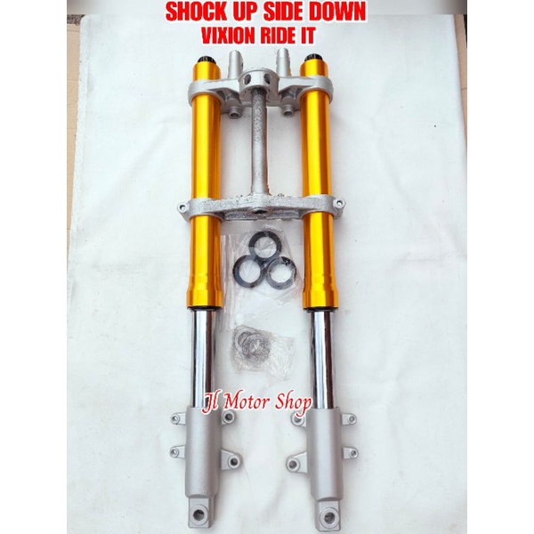 SHOCK SHOCKBREAKER DEPAN UPSIDE UP SIDE DOWN VIXION CNC RIDE IT