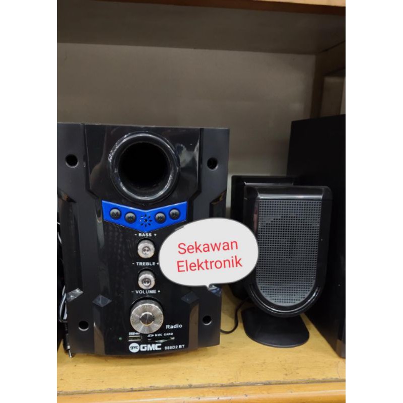 SPEAKER GMC 888 D3 BT GMC888D3BT GMC 888D3BT BLUETOOTH USB BANDUNG