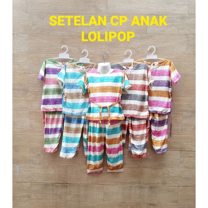 SETELAN RAINBOW ANAK CELANA PANJANG SIZE O-S-M