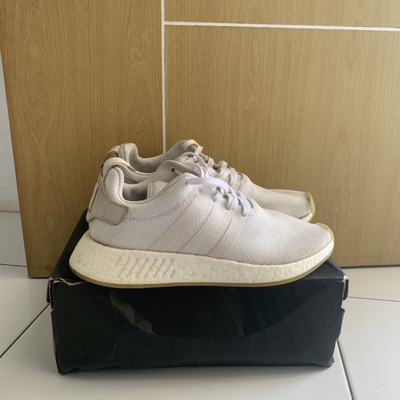 Adidas NMD R2 Triple White Second Original