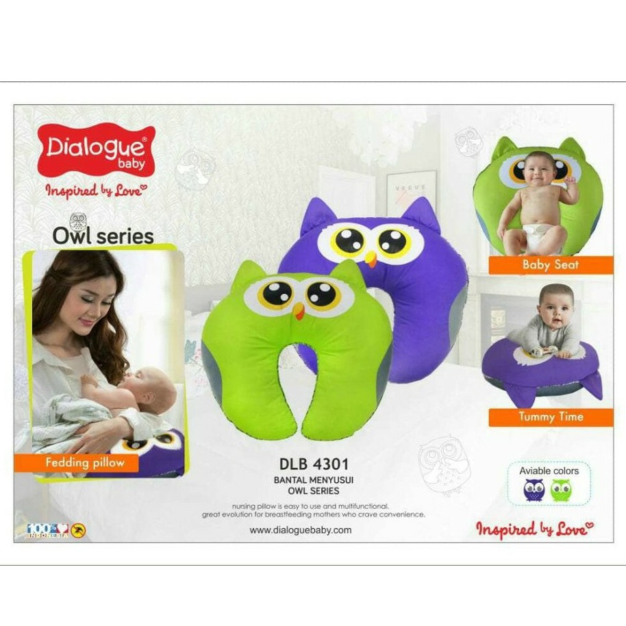 Dialogue Nursing Pillow Owl Series DLB 4301