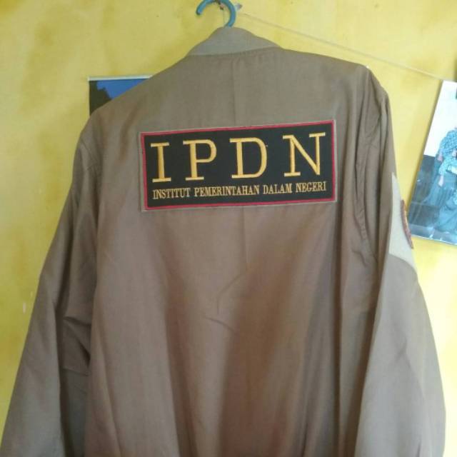 Jaket ipdn warna coklat