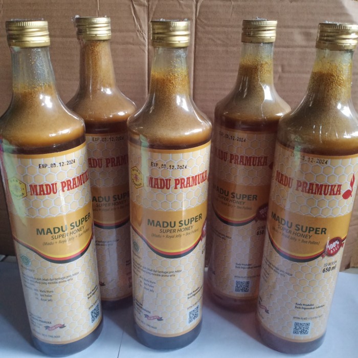 

Madu Pramuka Madu Super 650 ml (1 Pcs)