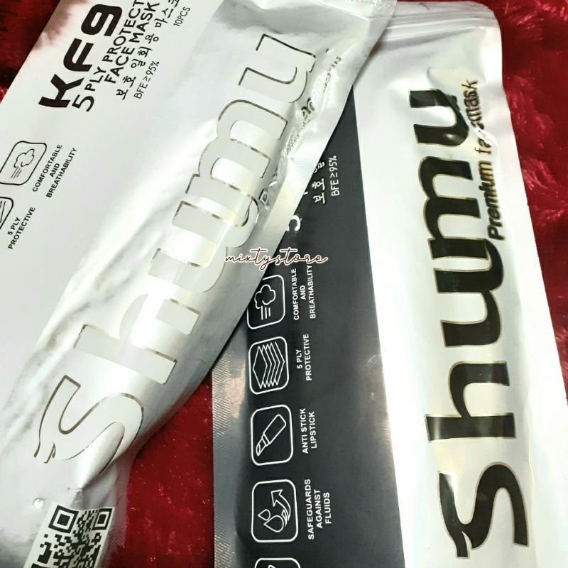 Makser Shumu KF94 | Masker Shumu Duckbill | Masker Shumu KN95 Pro