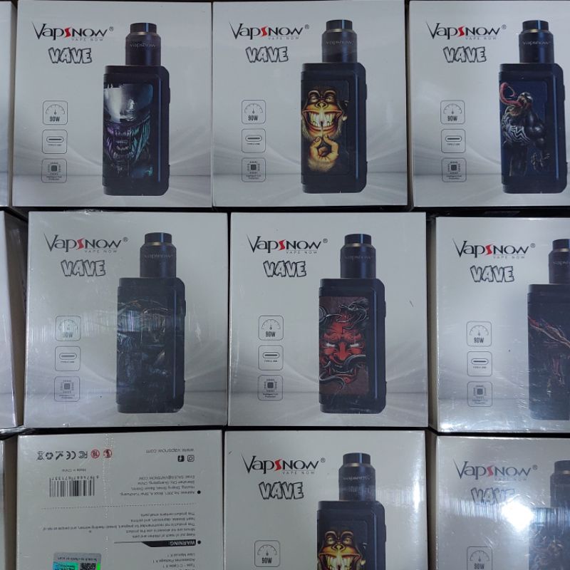 Paket BULL !!! Vave by Vapsnow gratis batrai, koil, kapz, liqwuid