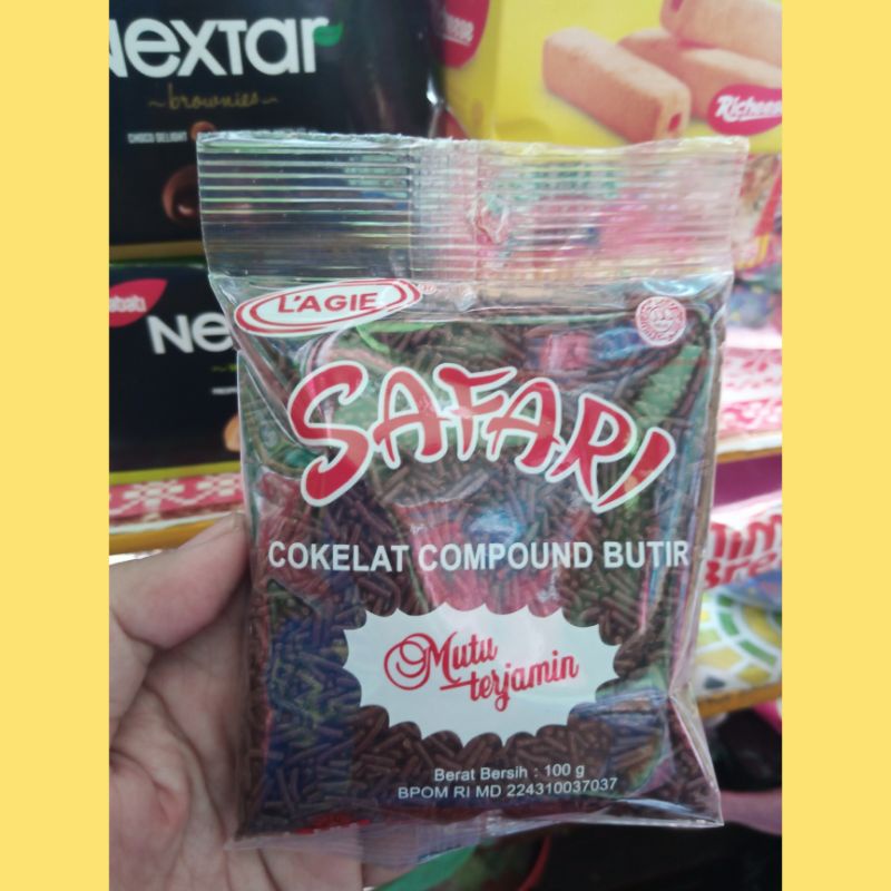 

Meises Coklat Safari Tabur Coklat Compound 100 gr