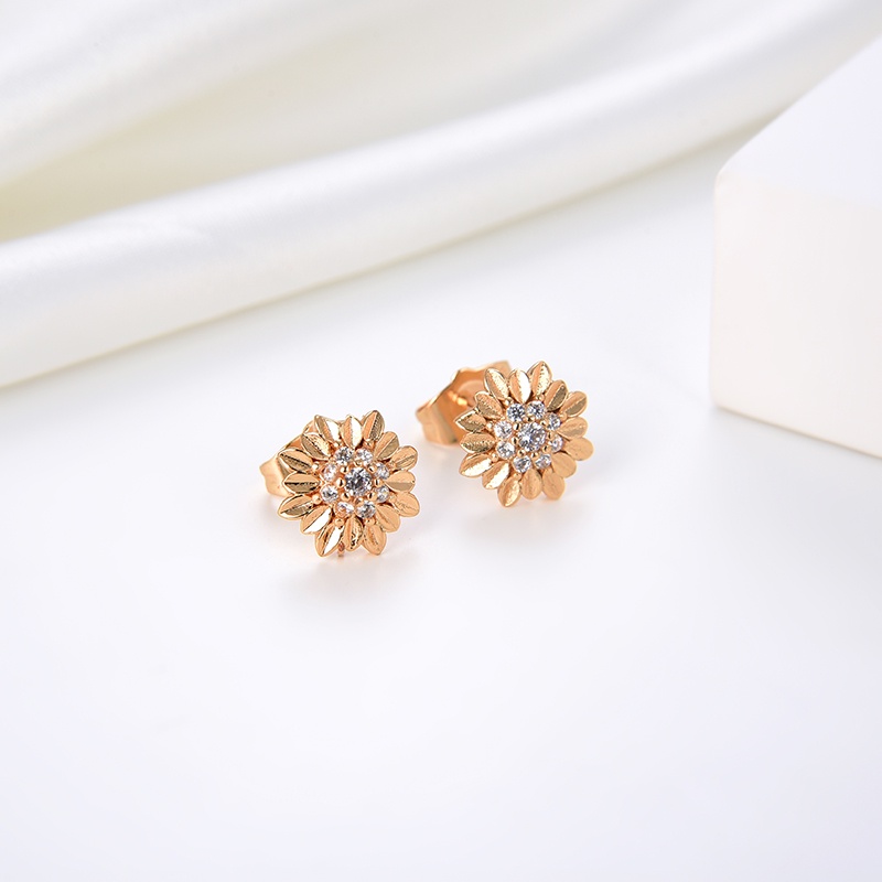 anting titanium wanita emas muda anti karat dewasa tusuk korea asli panjang dan luntur korea style selamanya dewasa 47e