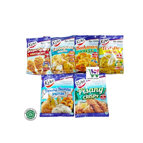 KOBE Tepung Bumbu Tempe / Bakwan / Pisang Goreng / Super Crispy / Serbaguna