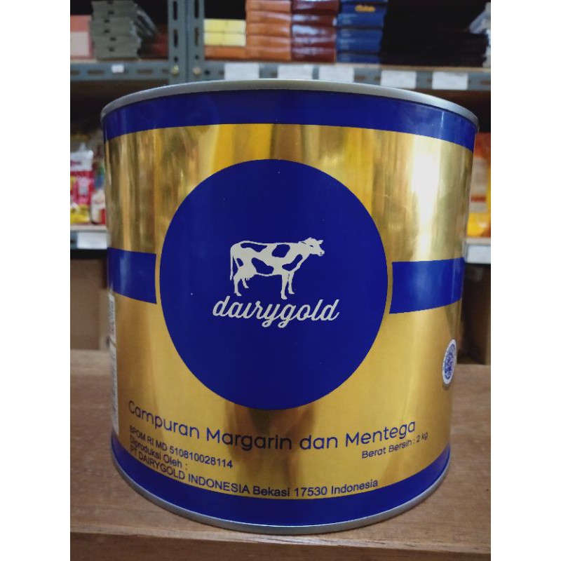 

Butter Blend / Campuran Margarine & Mentega Dairygold - 2kg