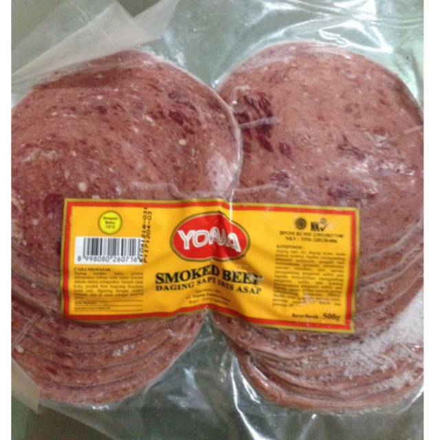 

YONA Smoked Beef 500gr